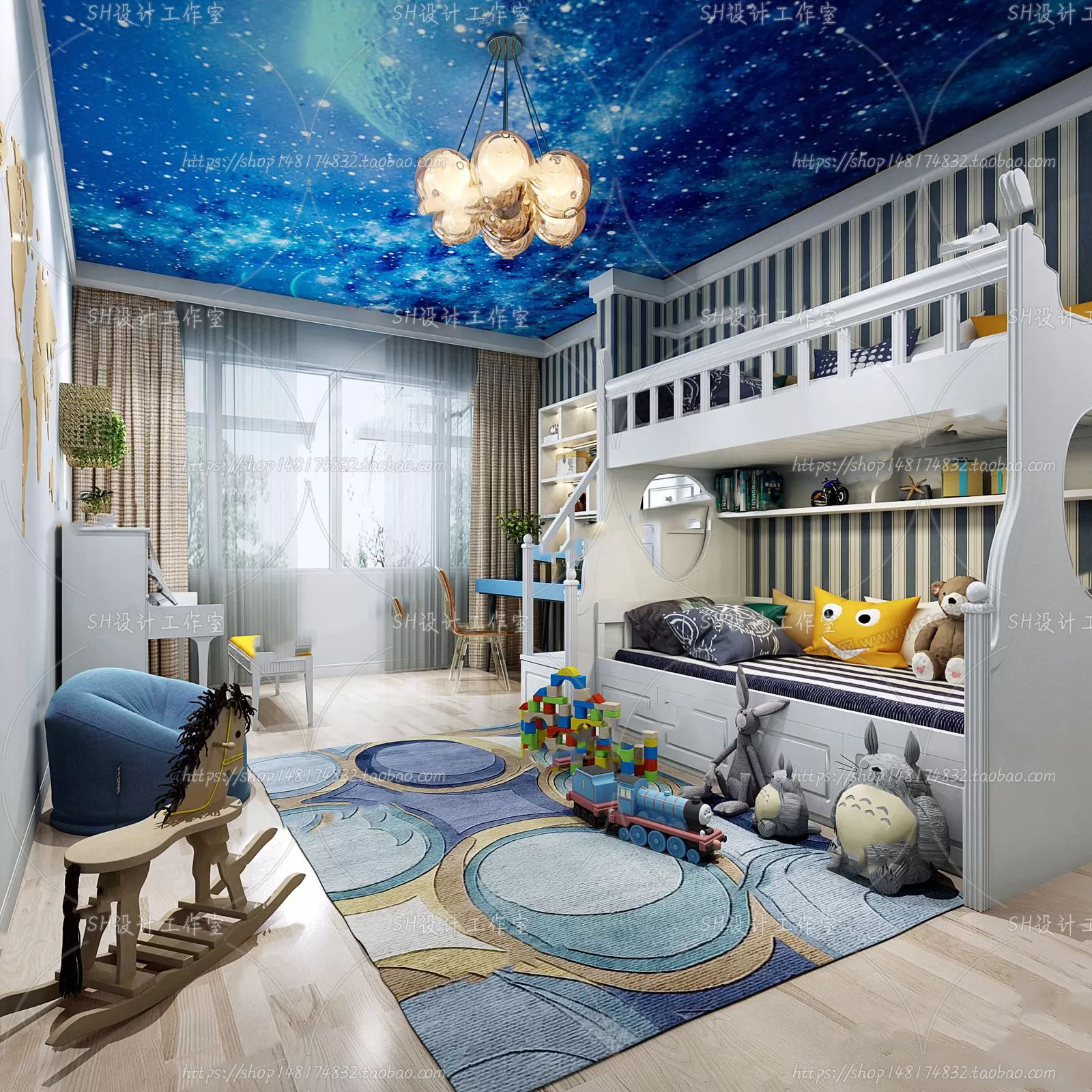 Childrens Bed – 3D Models – 0040