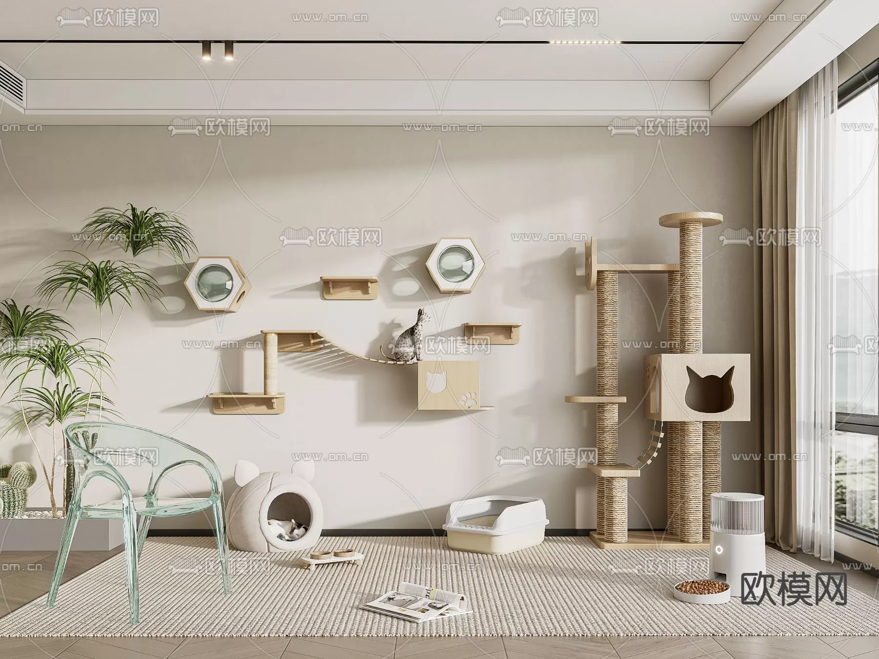 Decoration 3Dsmax – 3D Models – 0345