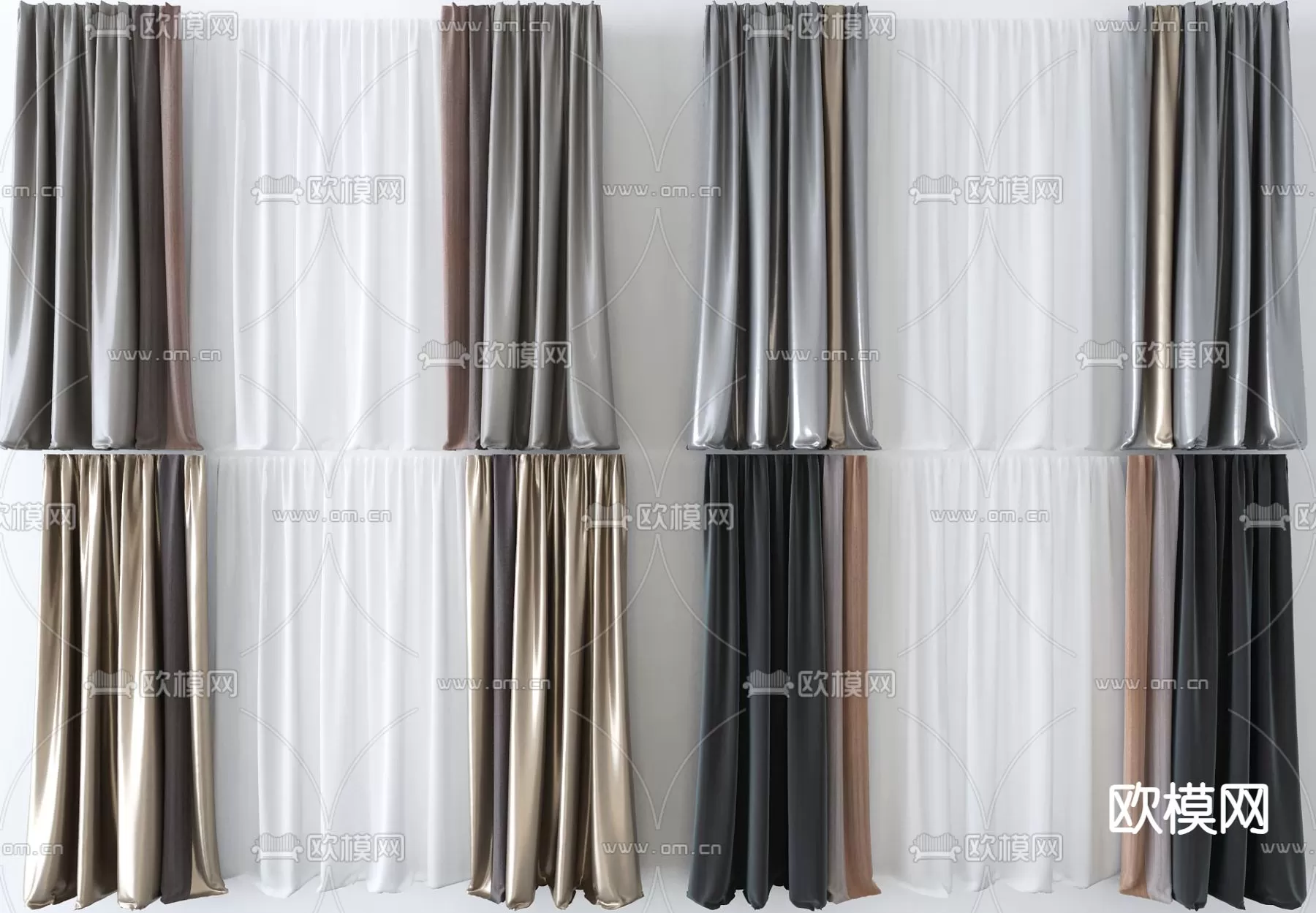Curtains – 3Dsmax – 3D Models – 0006
