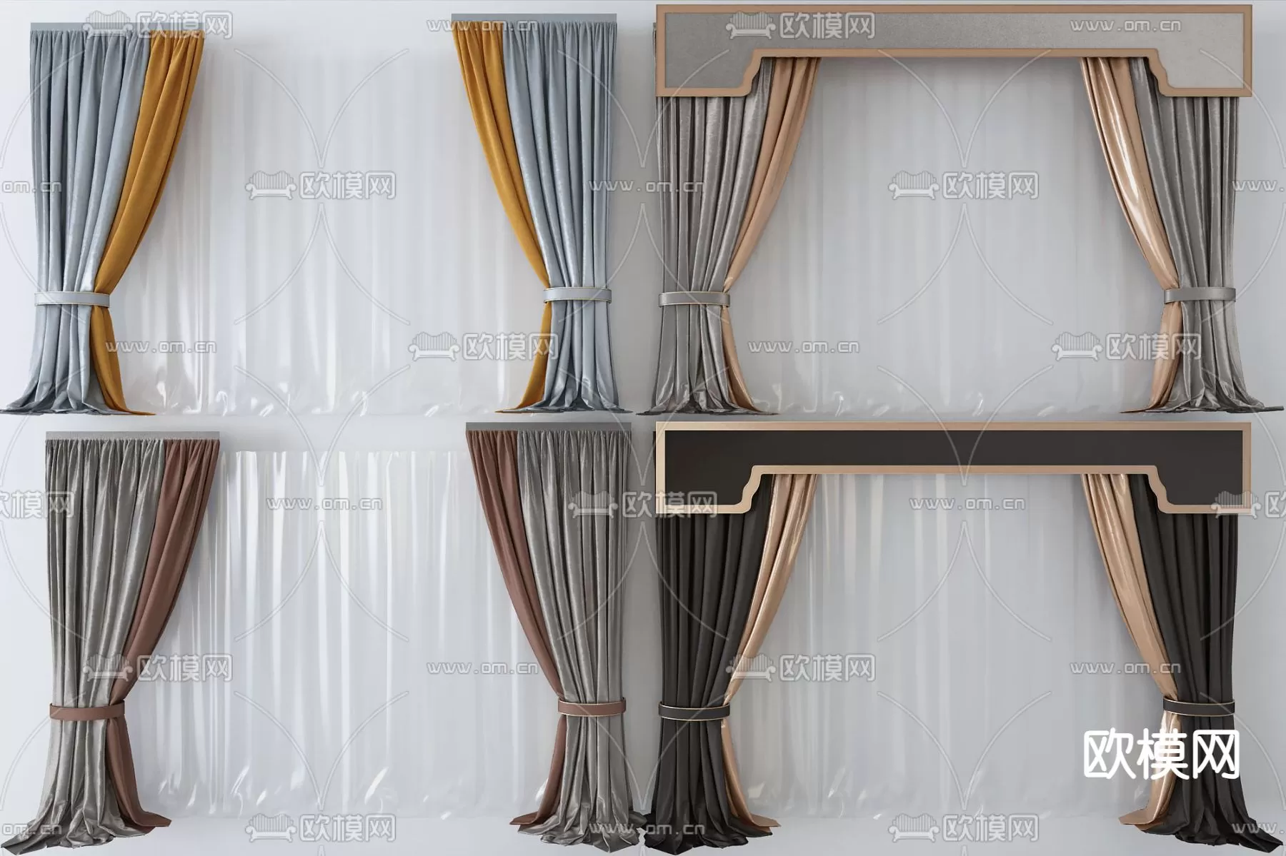Curtains – 3Dsmax – 3D Models – 0008