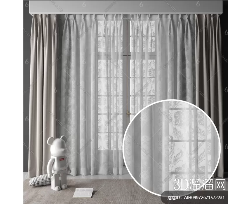 MATERIAL – TEXTURES – VEIL FOR CURTAIN – 0101