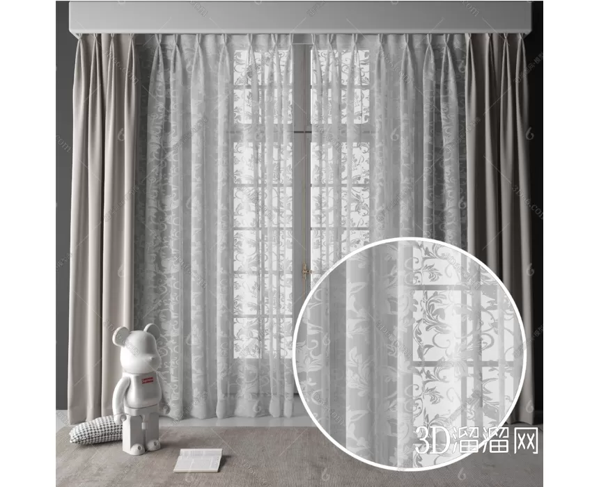 MATERIAL – TEXTURES – VEIL FOR CURTAIN – 0112