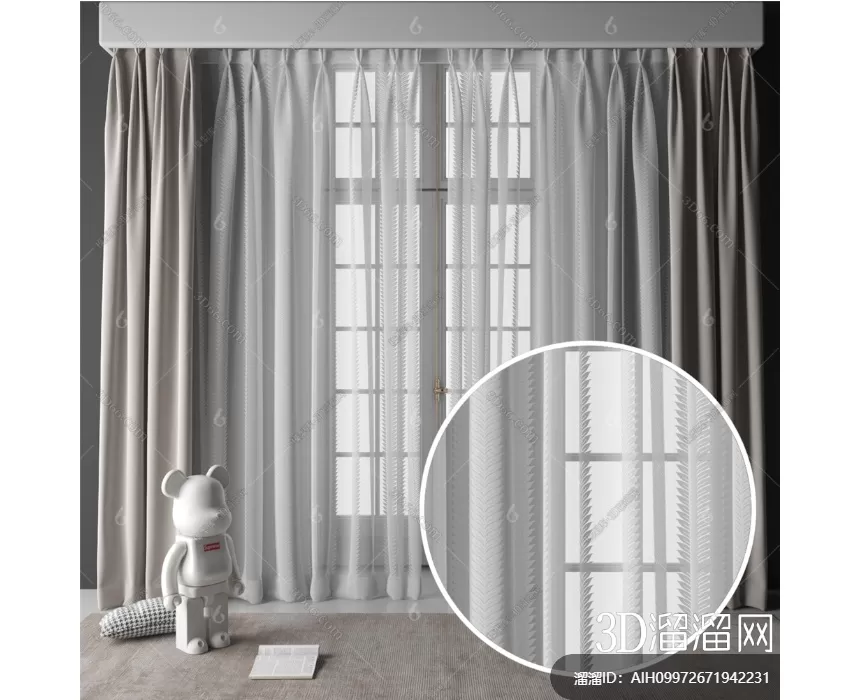 MATERIAL – TEXTURES – VEIL FOR CURTAIN – 0130