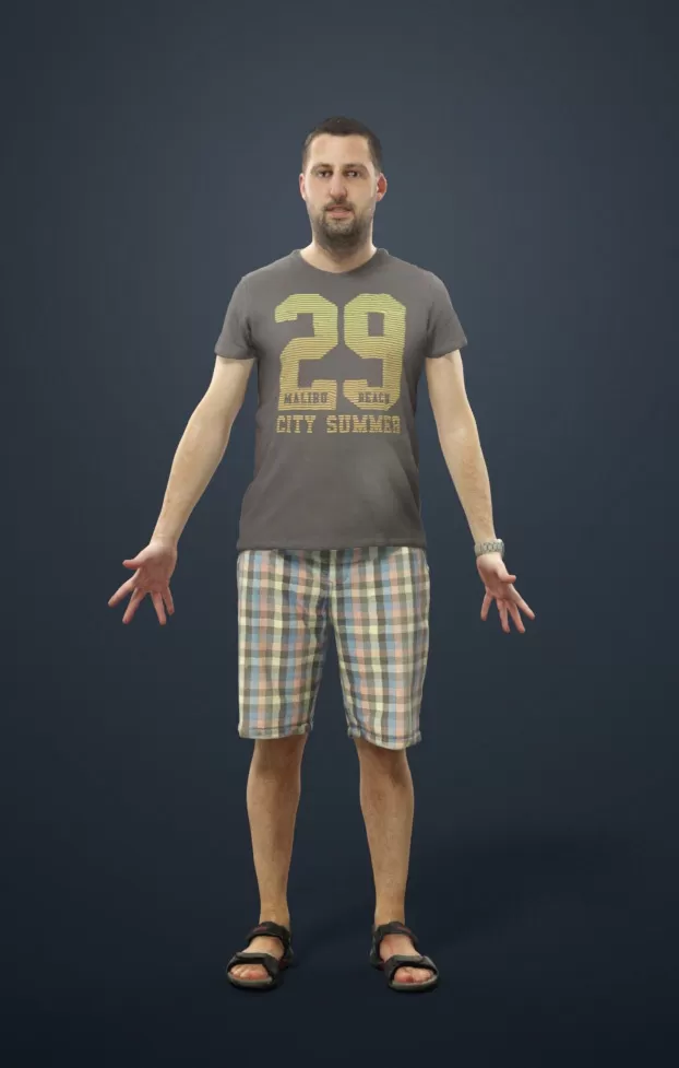 3DSKY FREE – HUMAN 3D – No.21