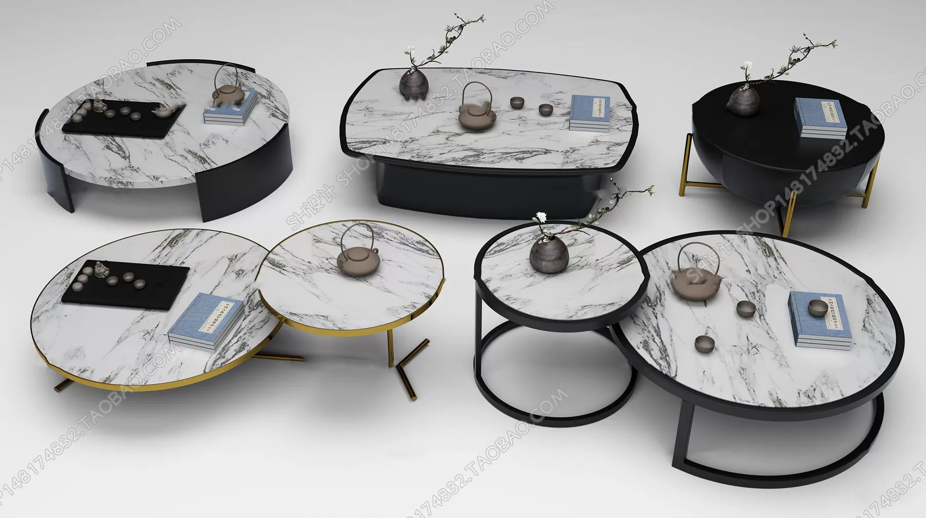 3DSKY MODELS - 3DSKY MODELS - COFFEE TABLE 3D MODELS