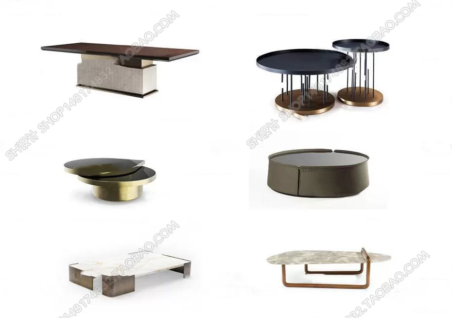 3DSKY MODELS - 3DSKY MODELS - COFFEE TABLE 3D MODELS