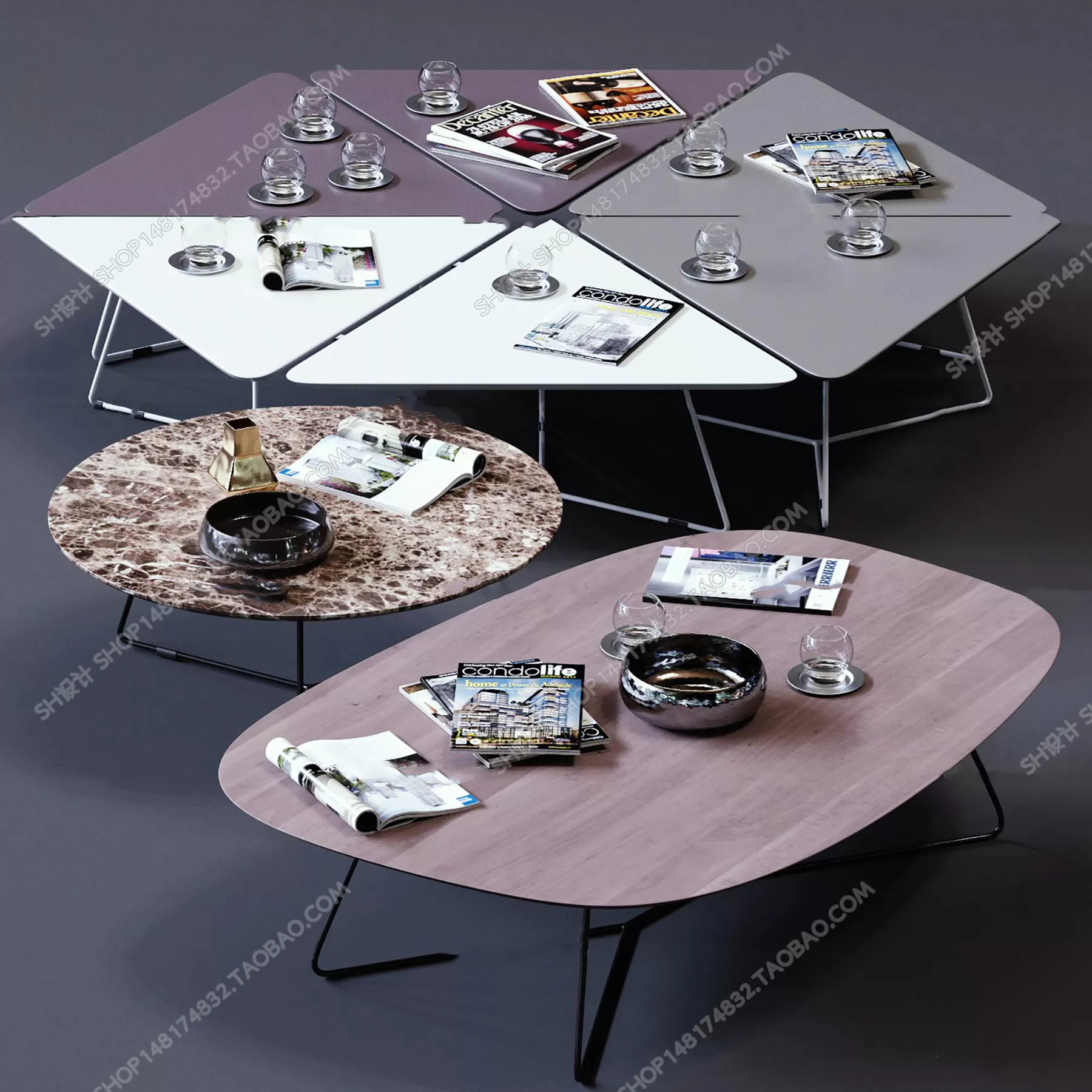3DSKY MODELS - 3DSKY MODELS - COFFEE TABLE 3D MODELS