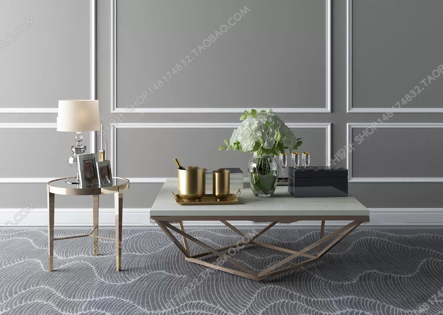 3DSKY MODELS - 3DSKY MODELS - COFFEE TABLE 3D MODELS