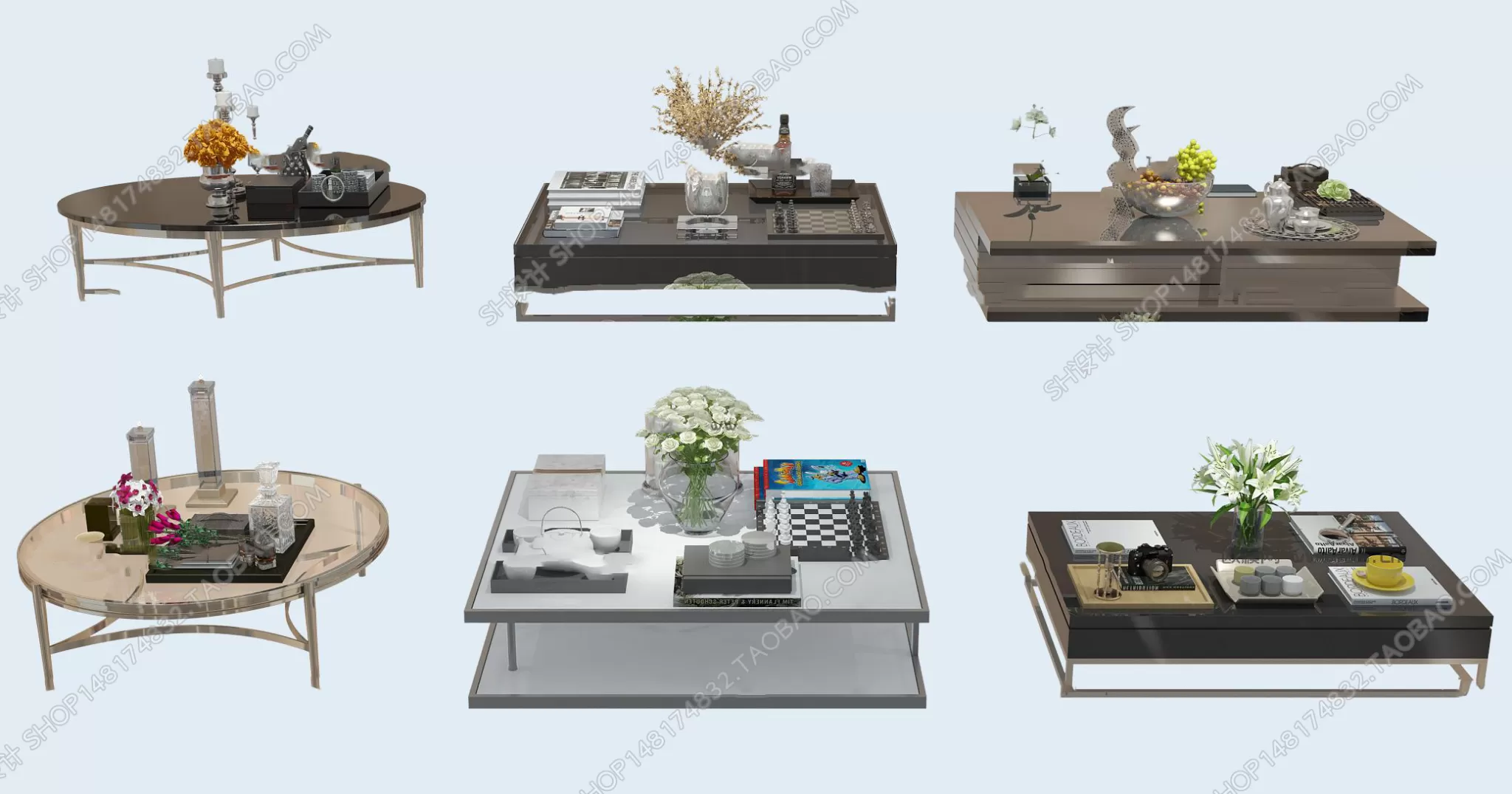 3DSKY MODELS - 3DSKY MODELS - COFFEE TABLE 3D MODELS