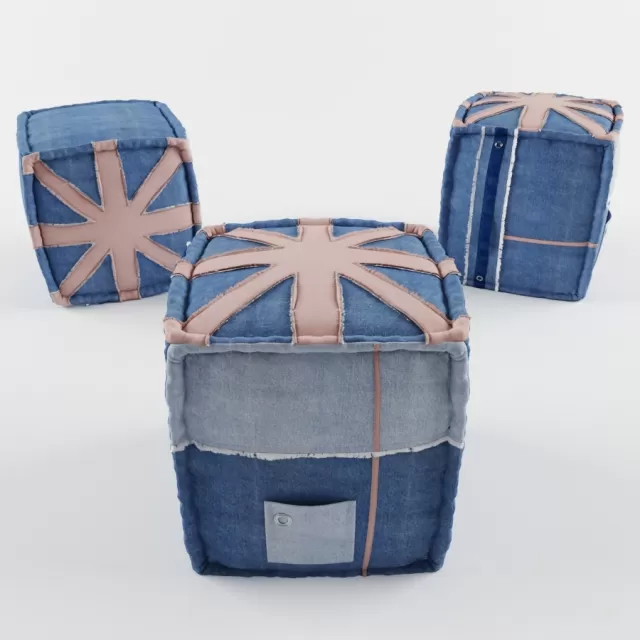 3DSKY MODELS - 3DSKY MODELS - POUF 3D MODELS