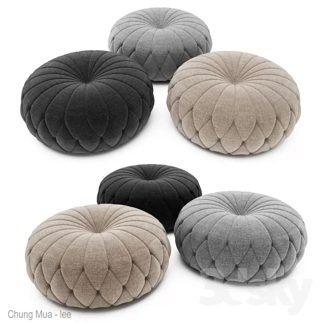 3DSKY MODELS - 3DSKY MODELS - POUF 3D MODELS