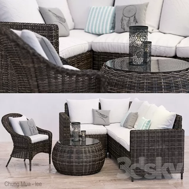 3DSKY MODELS - 3DSKY MODELS - RATTAN 3D MODELS