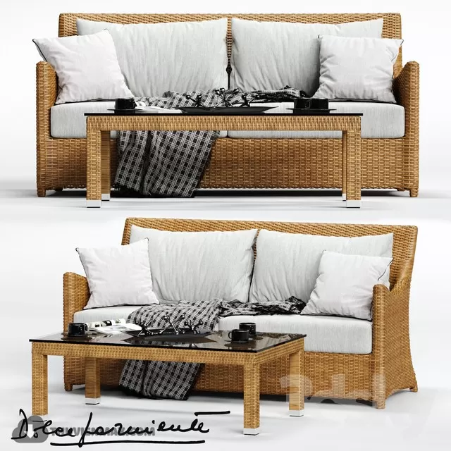 3DSKY MODELS - 3DSKY MODELS - RATTAN 3D MODELS