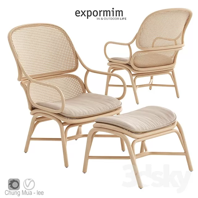 3DSKY MODELS - 3DSKY MODELS - RATTAN 3D MODELS