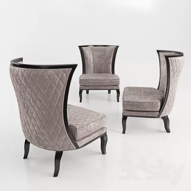 3DSKY MODELS - ARMCHAIR - CHAIR 3D MODELS