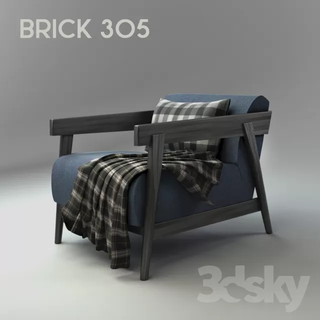 3DSKY MODELS - ARMCHAIR - CHAIR 3D MODELS