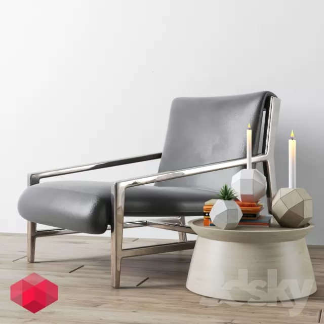 3DSKY MODELS - ARMCHAIR - CHAIR 3D MODELS