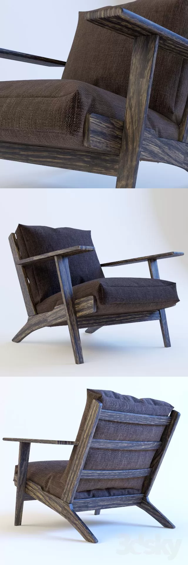 3DSKY MODELS - ARMCHAIR - CHAIR 3D MODELS