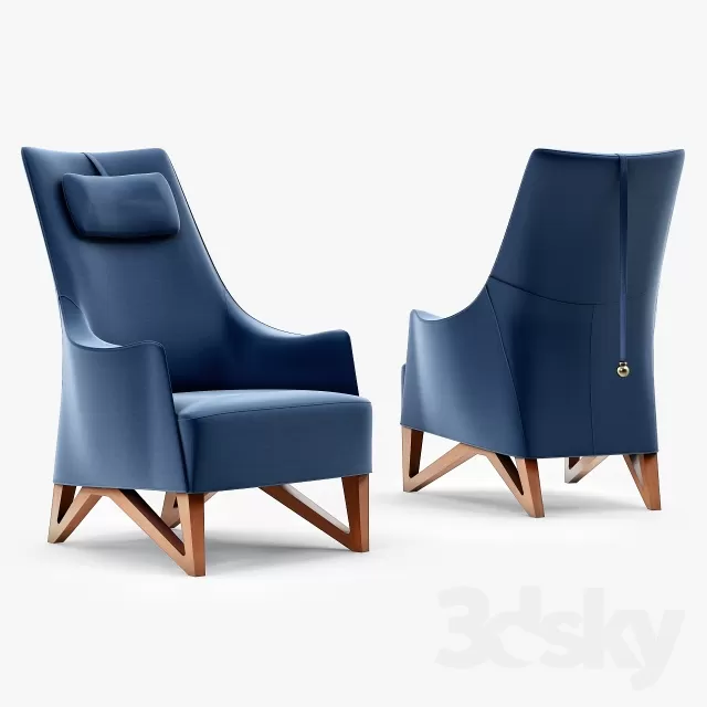 3DSKY MODELS - ARMCHAIR - CHAIR 3D MODELS