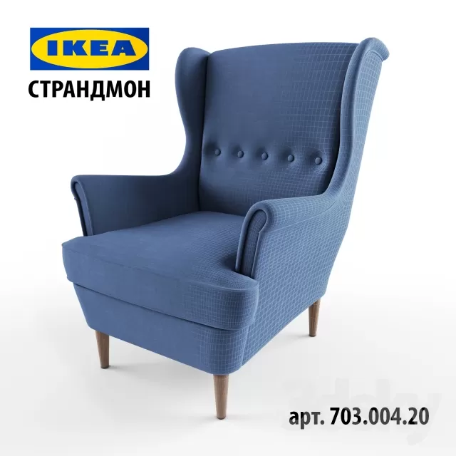 3DSKY MODELS - ARMCHAIR - CHAIR 3D MODELS