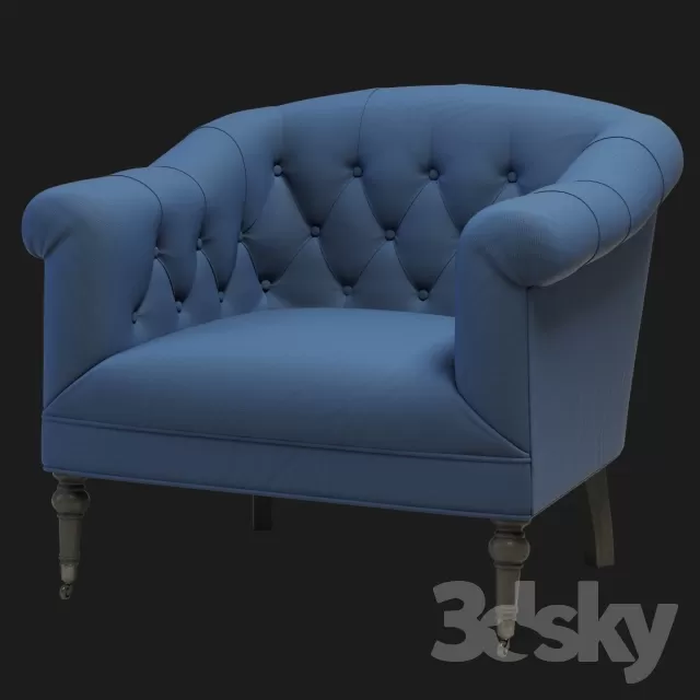 3DSKY MODELS - ARMCHAIR - CHAIR 3D MODELS