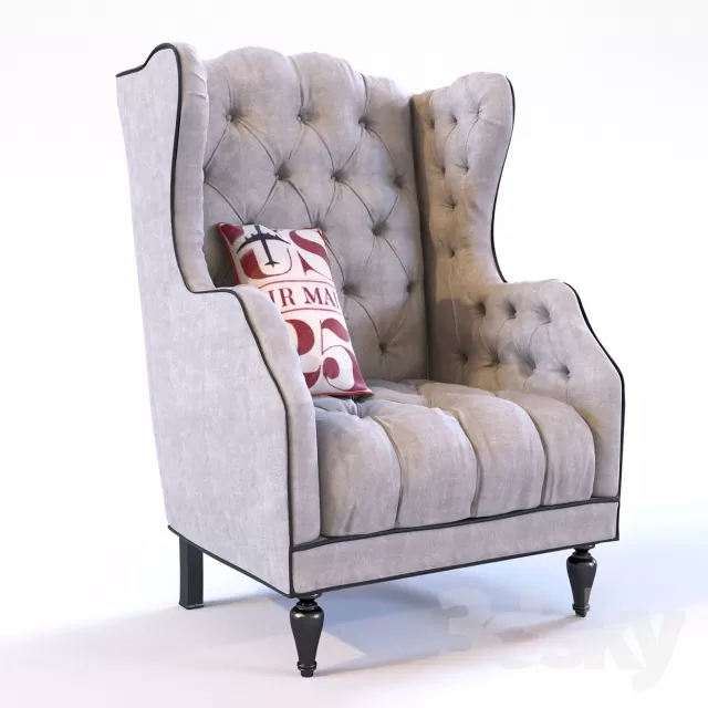 3DSKY MODELS - ARMCHAIR - CHAIR 3D MODELS