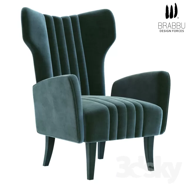 3DSKY MODELS - ARMCHAIR - CHAIR 3D MODELS