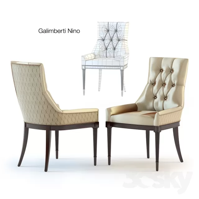 3DSKY MODELS - ARMCHAIR - CHAIR 3D MODELS