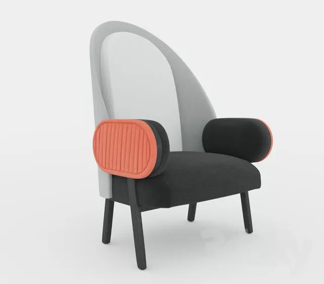 3DSKY MODELS - ARMCHAIR - CHAIR 3D MODELS