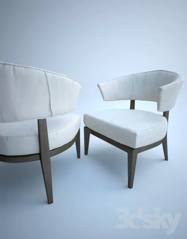 3DSKY MODELS - ARMCHAIR - CHAIR 3D MODELS