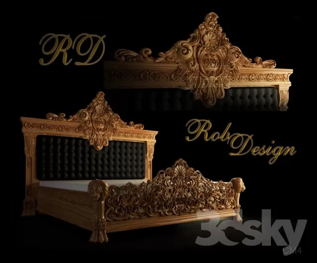 3DSKY MODELS - BED 3D MODELS