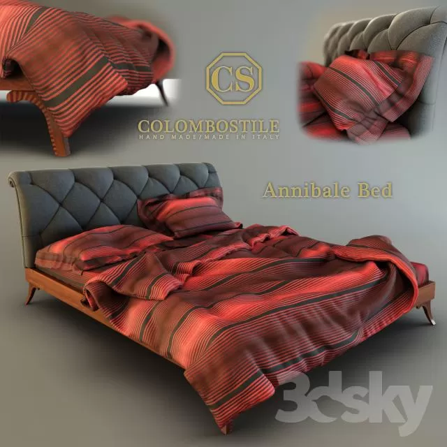 3DSKY MODELS - BED 3D MODELS