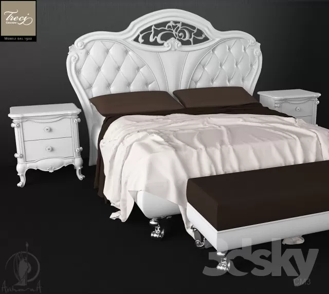 3DSKY MODELS - BED 3D MODELS