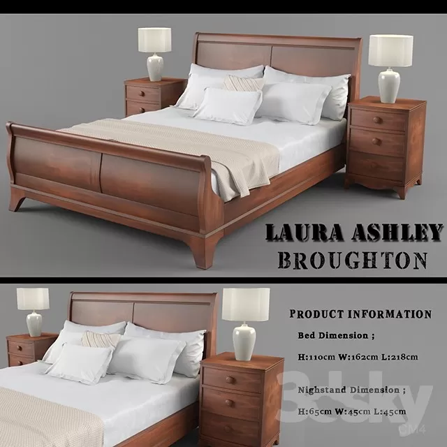 3DSKY MODELS – BED 3D MODELS – 164
