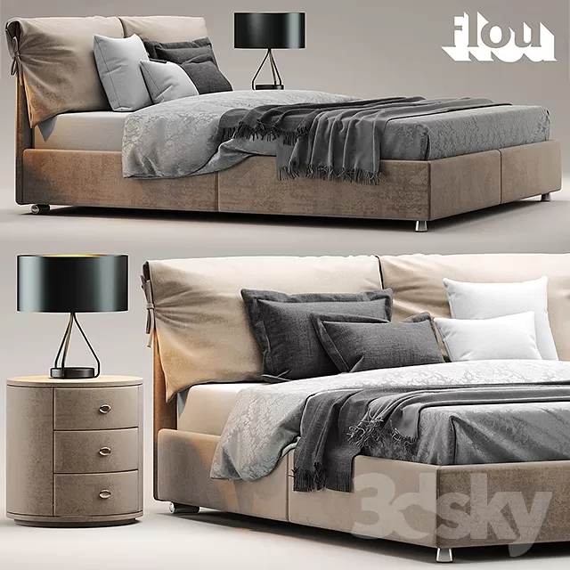 3DSKY MODELS - BED 3D MODELS 