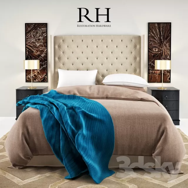 3DSKY MODELS - BED 3D MODELS