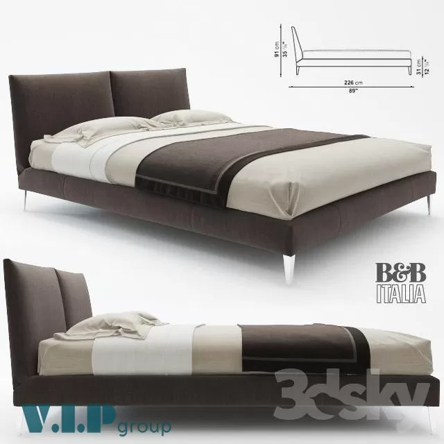 3DSKY MODELS - BED 3D MODELS