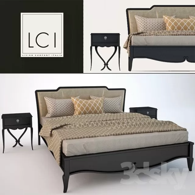 3DSKY MODELS - BED 3D MODELS