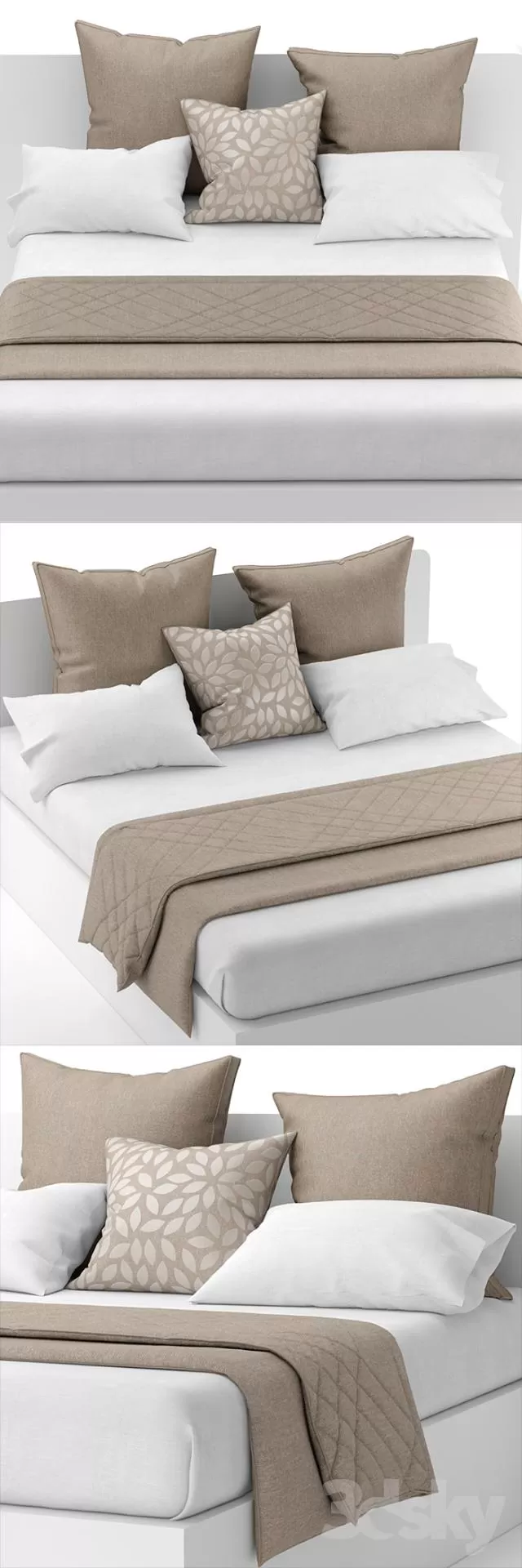 3DSKY MODELS - BED 3D MODELS