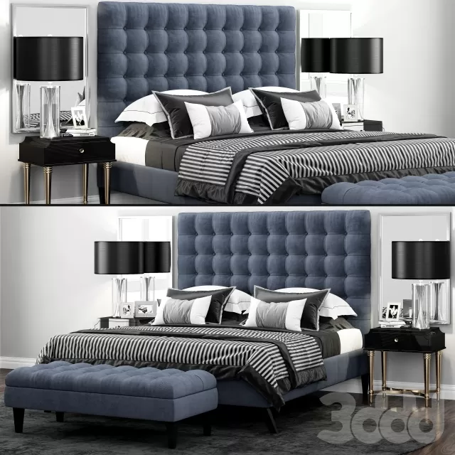 3DSKY MODELS – BED 3D MODELS – BED 1 – No.002
