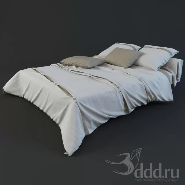 3DSKY MODELS – BED 3D MODELS – BED 1 – No.071