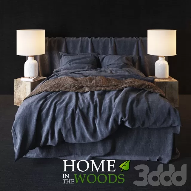 3DSKY MODELS – BED 3D MODELS – BED 1 – No.084