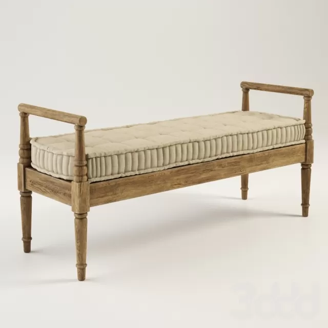 3DSKY MODELS - BENCH 3D MODELS