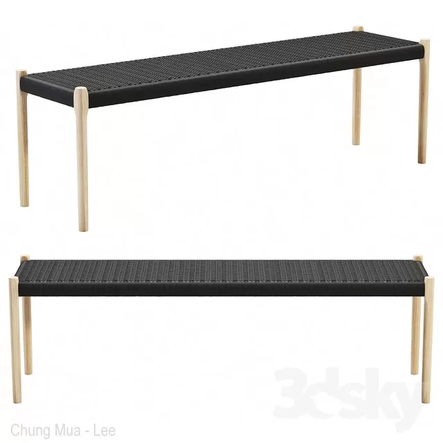 3DSKY MODELS - BENCH 3D MODELS