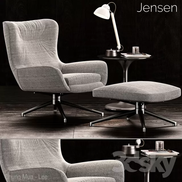 3DSKY MODELS - BENCH 3D MODELS