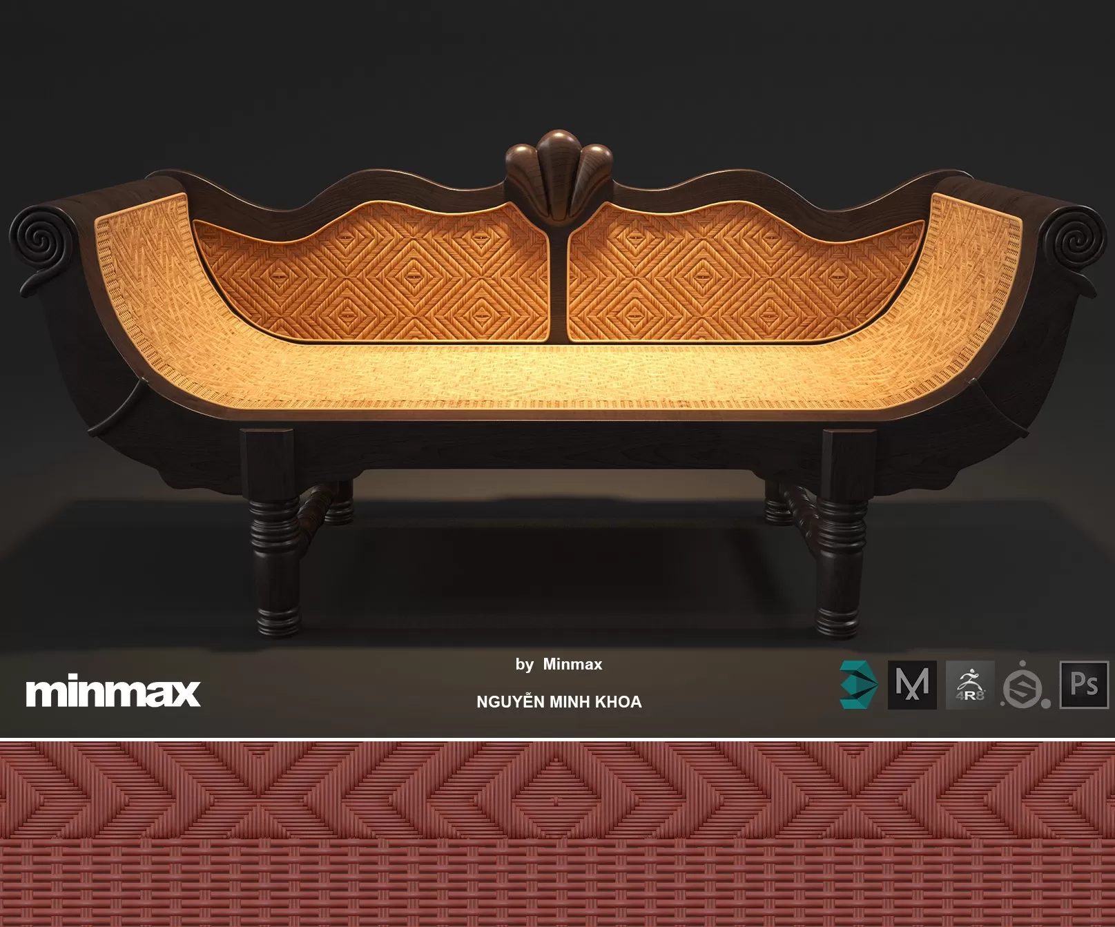 3DSKY MODELS - BENCH 3D MODELS