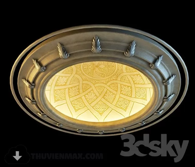 3DSKY MODELS – CEILING LIGHT – 001