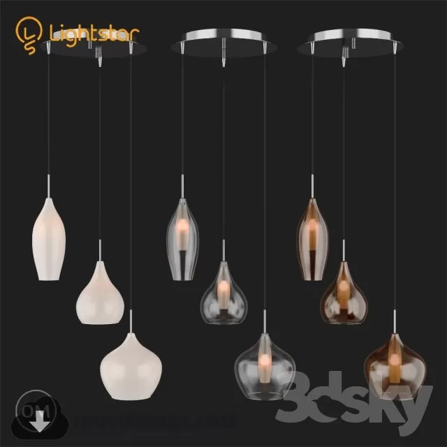3DSKY MODELS – CEILING LIGHT 3D MODELS