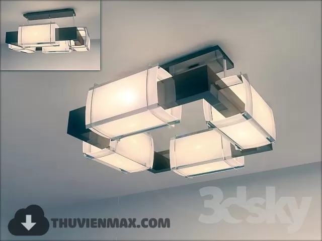 3DSKY MODELS – CEILING LIGHT 3D MODELS