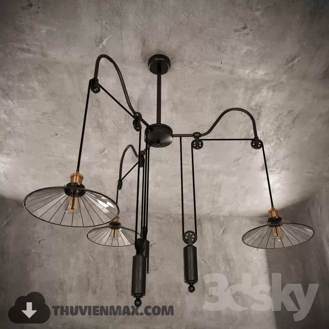 3DSKY MODELS – CEILING LIGHT 3D MODELS